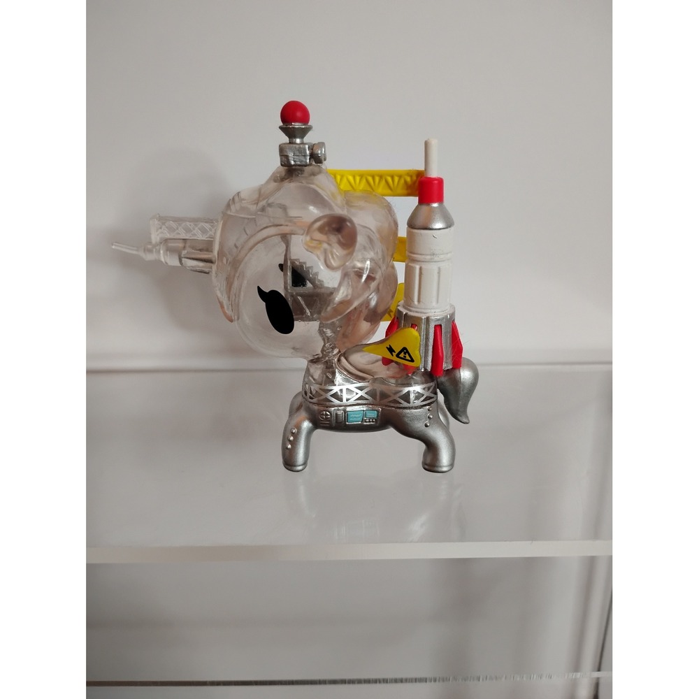 Tokidoki Unicorno Series 10 Rocket Star Vinyl Figure Silver Clear Space Rocket